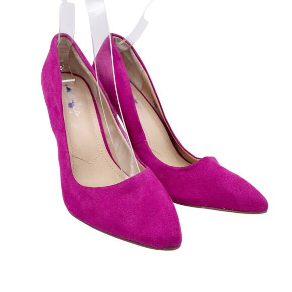 Charles By Charles David Women's Pact‎ Fuchsia Pink Suede Pointed Toe Pump Size